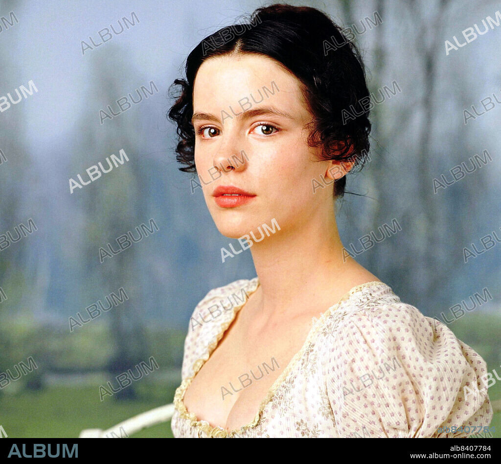 KATE BECKINSALE in EMMA, 1995, directed by DIARMUID LAWRENCE. Copyright A+E Networks.