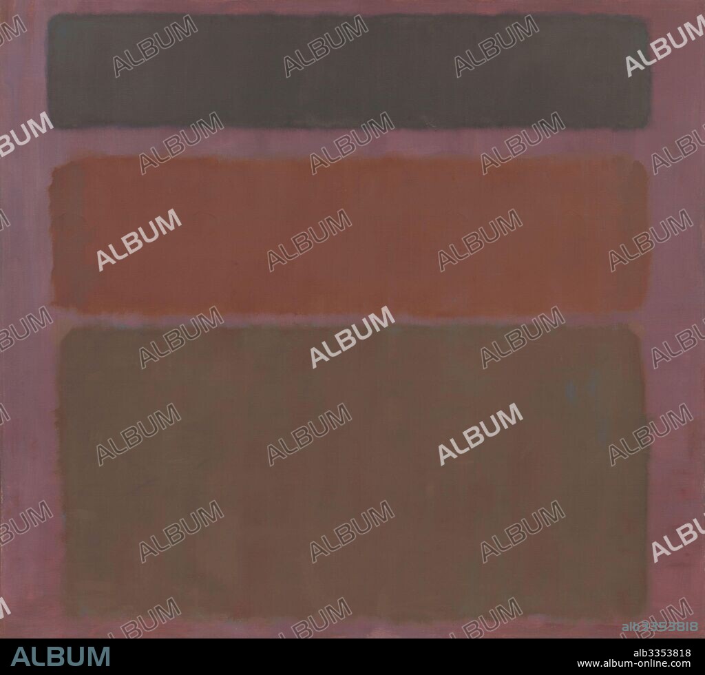 MARK ROTHKO. No. 16 (Red, Brown and Black).