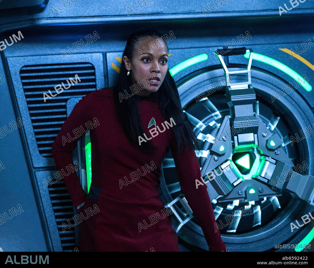 ZOE SALDANA en STAR TREK: MÁS ALLÁ, 2016 (STAR TREK BEYOND), dirigida por JUSTIN LIN. Copyright PARAMOUNT PICTURES/BAD ROBOT/PERFECT STORM ENTERTAINMENT/SKY.