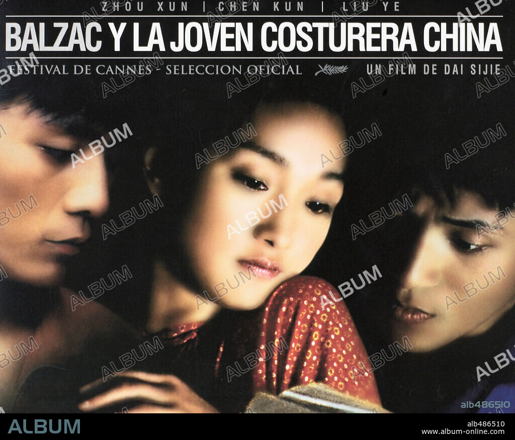 Poster of THE LITTLE CHINESE SEAMSTRESS, 2002 (BALZAC ET LA PETITE TAILLEUSE CHINOISE), directed by DAI SIJIE. Copyright PRODUCTIONS INTERNATIONALES "LE FILM"/FORBIDDEN CITY.