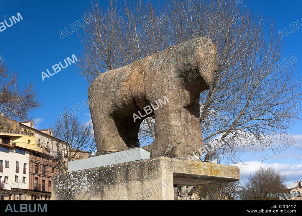 Celtic boar ( mentioned in the picaresque novel El Lazarillo de Tormes ), Salamanca, Region of Castilla y Leon, Spain, Europe.