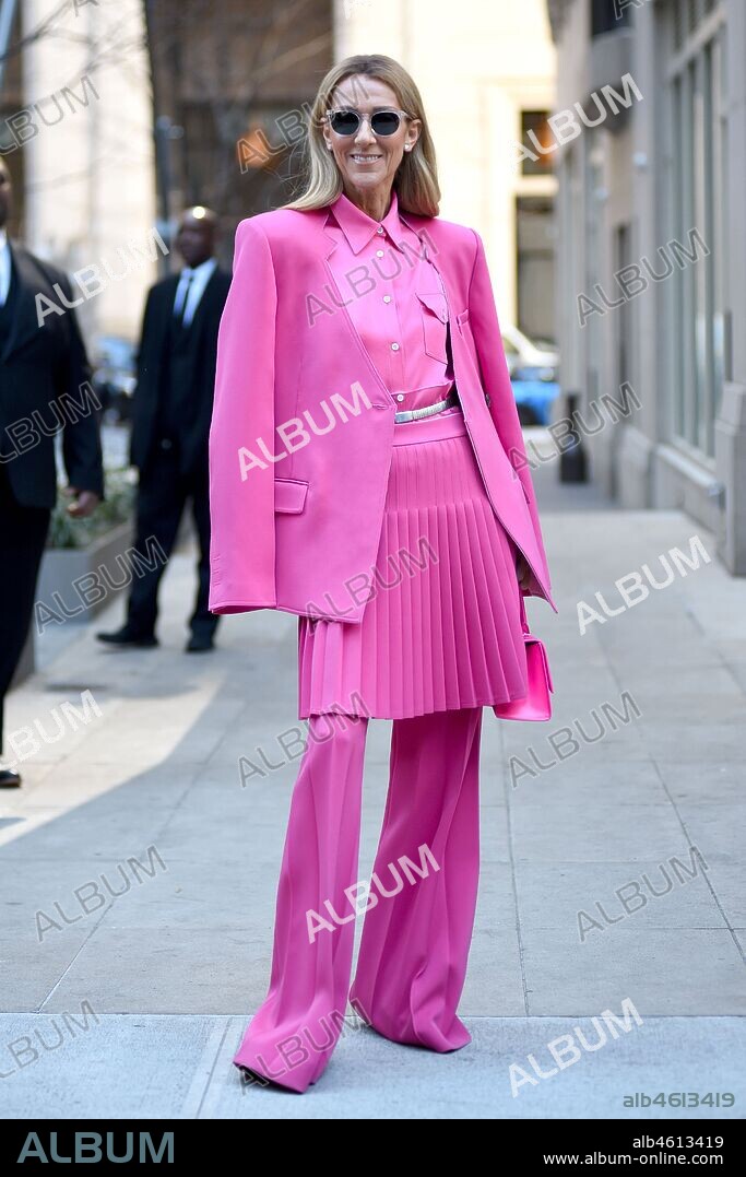 March 7, 2020, New York, NY, USA: March 7, 2020 New York City..Celine Dion was seen leaving her downtown hotel on March 7, 2020 in New York City. 07/03/2020