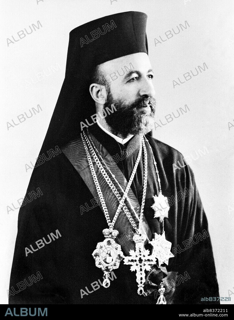 Makarios III, born Michail Christodoulou Mouskos (August 13, 1913 August 3, 1977), was the archbishop and primate of the autocephalous Church of Cyprus, a Greek Orthodox Church (19501977), and the first President of the Republic of Cyprus (19601974 and 19741977).<br/><br/>. In his three terms as President of Cyprus (19601977), he survived four assassination attempts and a 1974 coup.