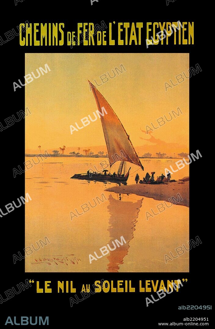 Nil au Soleil Levant (Sunrise on the Nile) 1910.