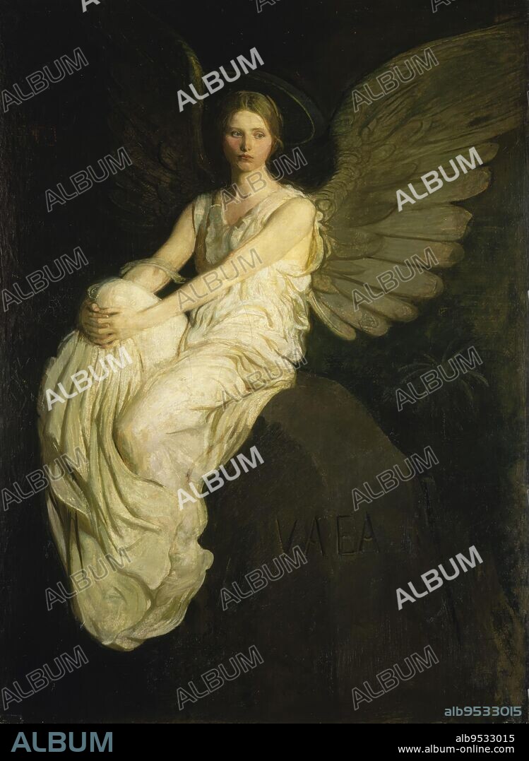 ABBOTT HANDERSON THAYER. Stevenson Memorial. oil on canvas. Date: 1903.