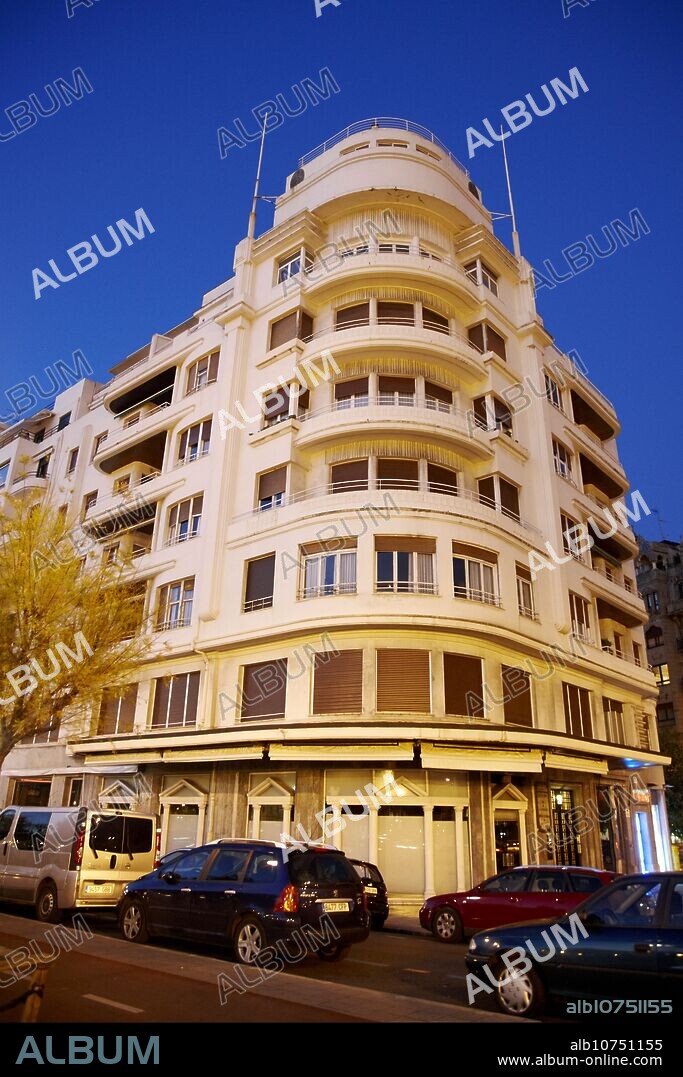 La Equitativa building, San Sebastian (aka Donostia), Guipuzcoa, Basque Country, Spain.