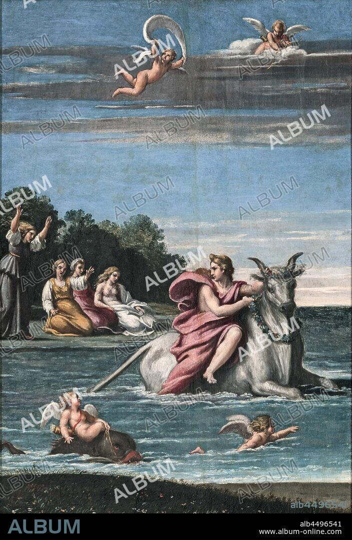 ANTONIO MARZIALE CARRACCI. The Rape of Europa.