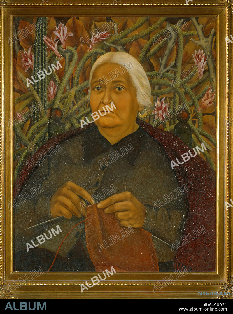 FRIDA KAHLO. Portrait of Doña Rosita Morillo, 1944. 
 
Museo Dolores Olmedo Patiño, Xochimilco, Mexico City.