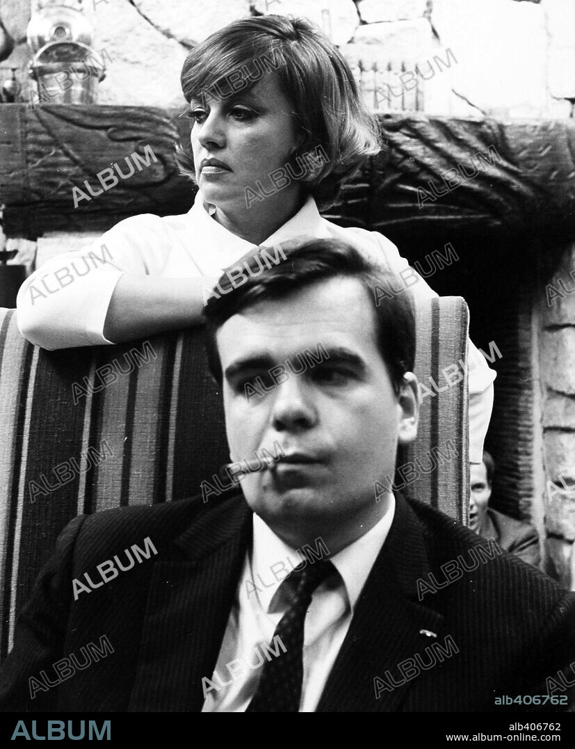JEANNE MOREAU et MICHEL LONSDALE dans LA MARIEE ETAIT EN NOIR, 1968, réalisé par FRANCOIS TRUFFAUT. Copyright LES FILMS DU CARROSSE/LES PRODUCTIONS ARTISTES ASSOCIES.