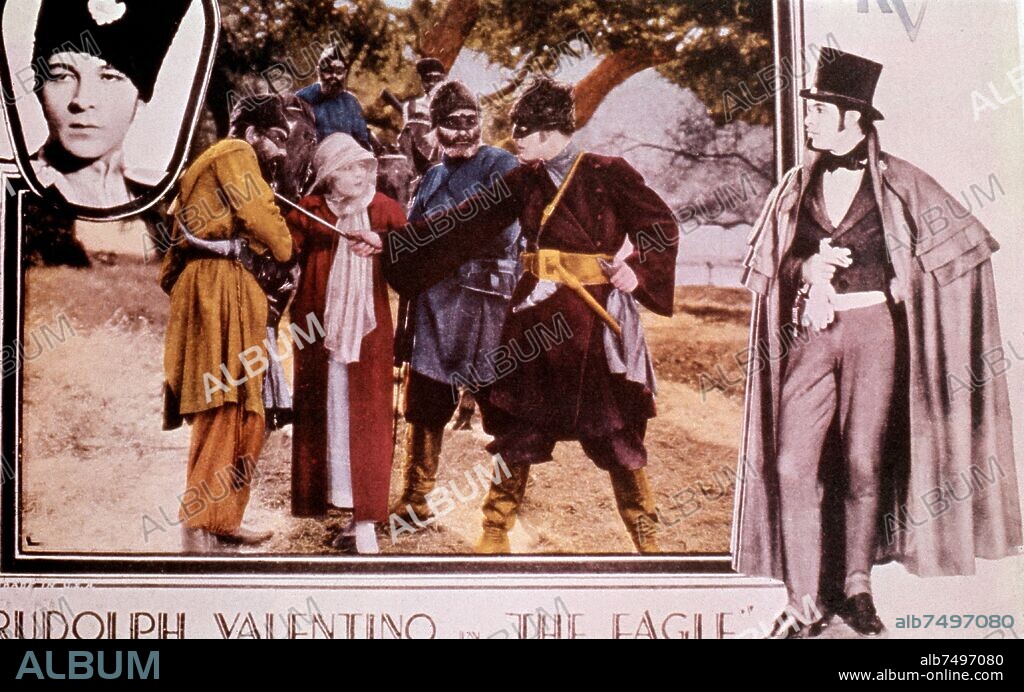 RODOLFO VALENTINO EN EL AGUILA NEGRA PELICULA DE 1925.