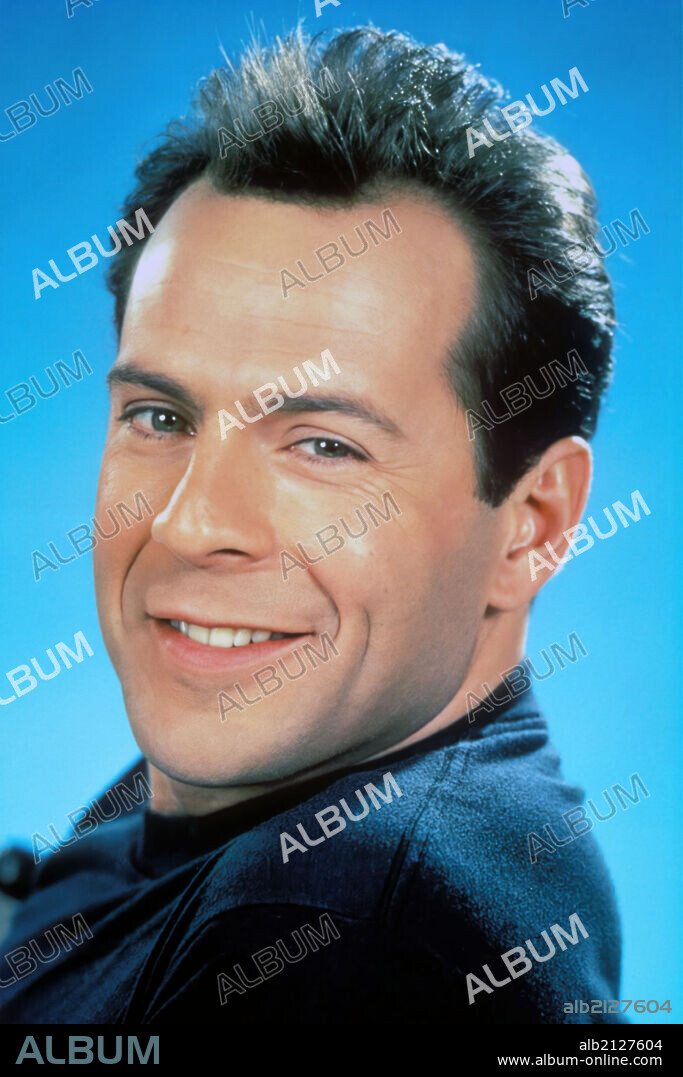 BRUCE WILLIS in MOONLIGHTING, 1985. Copyright ABC. - Album alb2127604