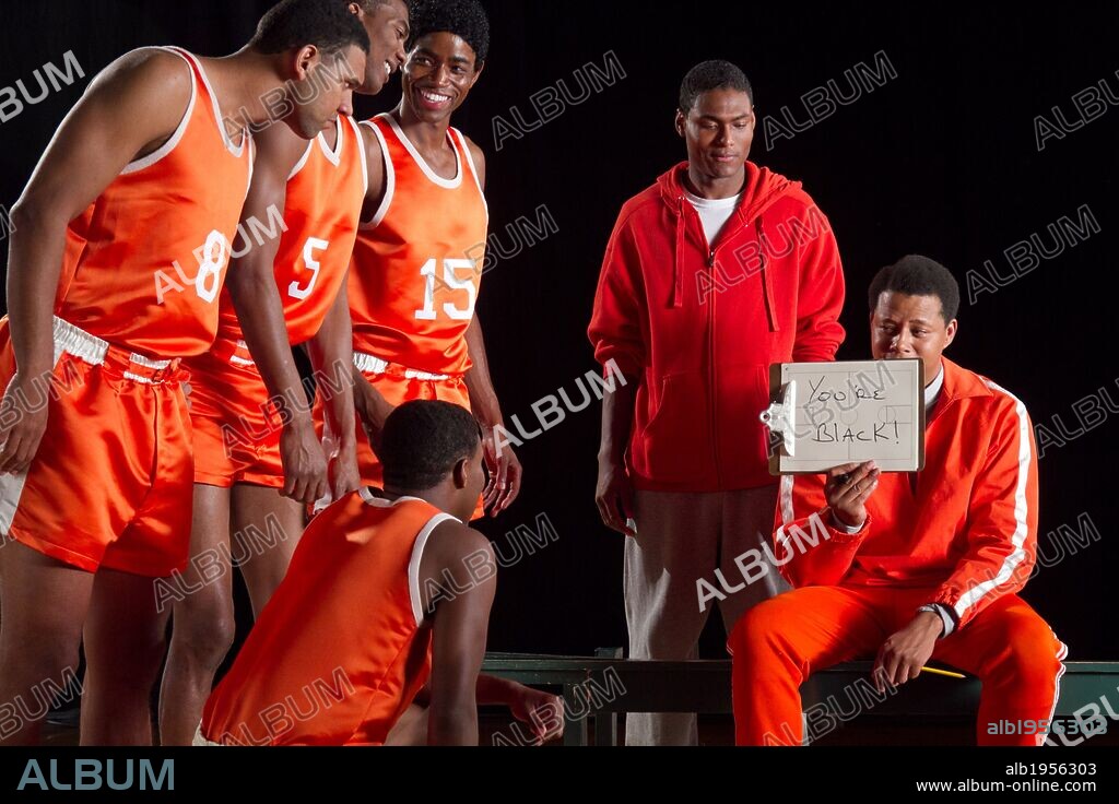 TERRENCE HOWARD in MOVIE 43, 2013, directed by ELIZABETH BANKS and STEVEN BRILL. Copyright GREENESTREET FILMS.