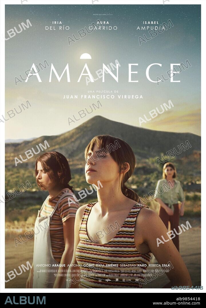 Poster de AMANECE, 2023, dirigida por JUAN FRANCISCO VIRUEGA. Copyright Factoría de Creación.