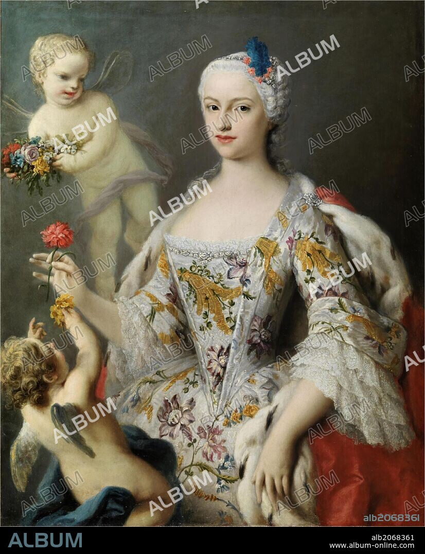 Jacopo Amigoni / 'Maria Antonia Ferdinanda of Spain', ca.  1750, Italian School, Oil on canvas, 103 cm x 84 cm, P02392.