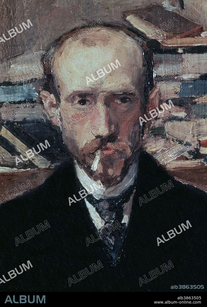 BAROJA, RICARDO . PINTOR ESPAÑOL . RIO TINTO 1871 - 1953. AUTORRETRATO. SFGP / © KORPA. . ATENCION: AUTOR CONTEMPORANEO SUJETO A COPYRIGHT ©. EL CLIENTE FINAL ES RESPONSABLE DE LA GESTION DE LOS DERECHOS DE AUTOR CON LAS SOCIEDADES EXISTENTES DE GESTION DE DERECHOS O DIRECTAMENTE CON LOS ORGANISMOS TITULARES DE LOS MISMOS.