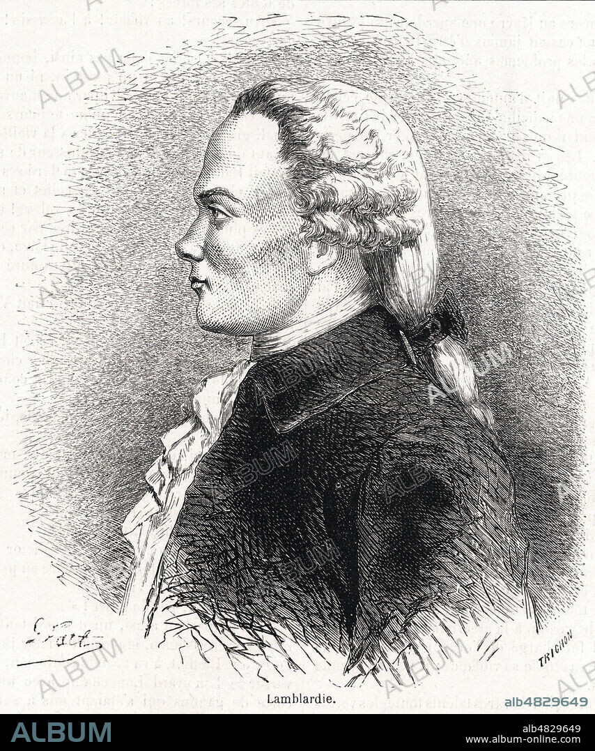 Jacques Elie LAMBLARDIE (1747-1797). Illustration de Georges FATH (1818-1900) pour La Semaine des Enfants du 16 decembre 1863. Credit : Collection Jonas/KHARBINE-TAPABOR.