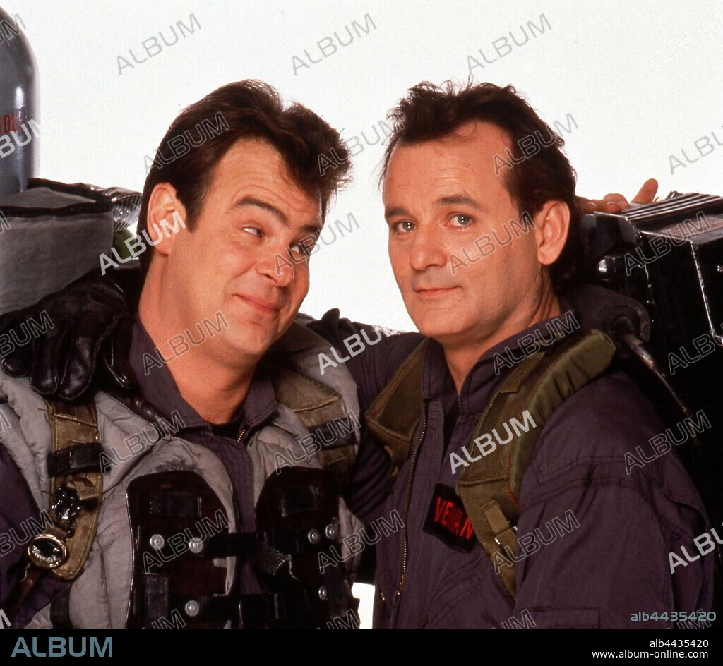 BILL MURRAY y DAN AYKROYD en CAZAFANTASMAS II, 1989 (GHOSTBUSTERS II), dirigida por IVAN REITMAN. Copyright COLUMBIA PICTURES.