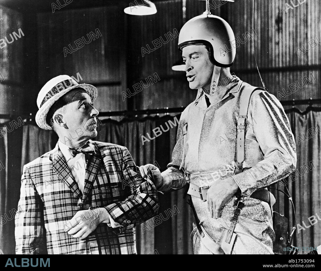 BING CROSBY and BOB HOPE in THE ROAD TO HONG KONG, 1962, directed by NORMAN PANAMA. Copyright UNITED ARTISTS.