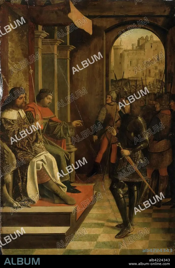 JOSSE LIEFERINXE (? ). Saint Sebastian in front of Roman