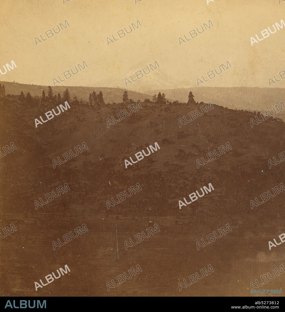 The Dalles from Sunset Hill., Watkins, Carleton E. (1829-1916), 1867, Oregon.