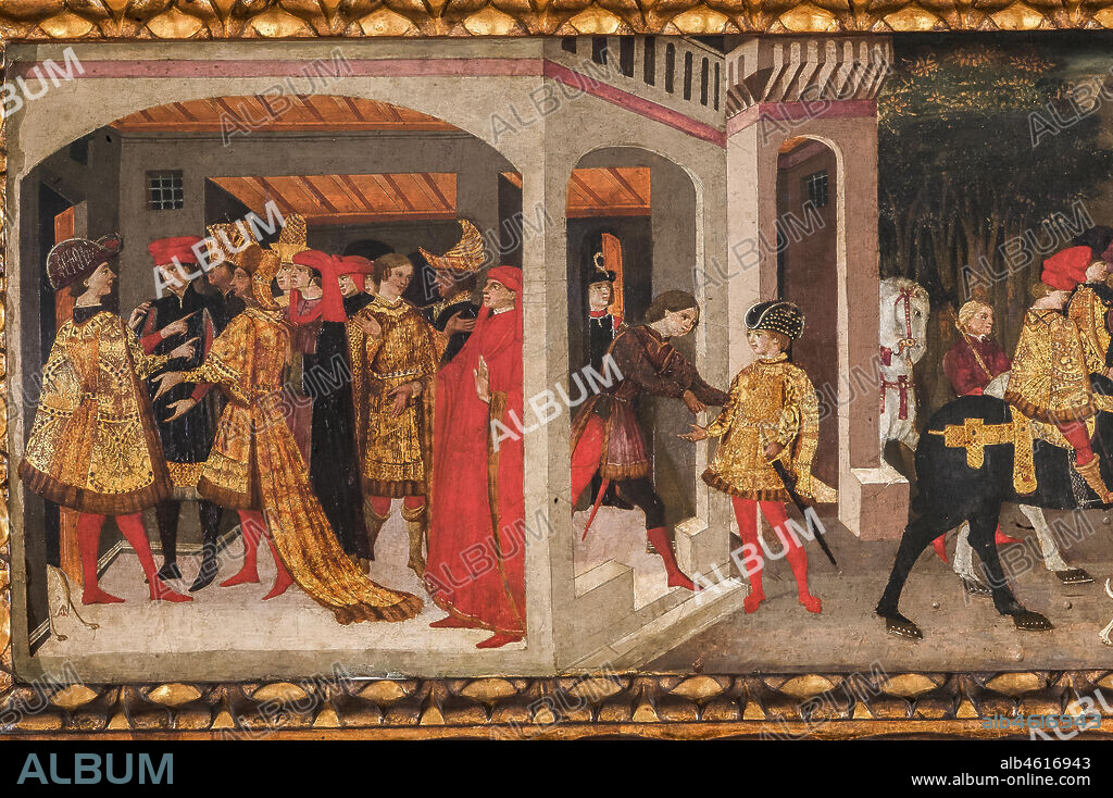 The Story of Griselda; Apollonio di Giovanni di Tommaso, (1415/17-65).