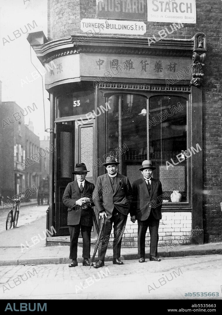 Limehouse, in Stepney, was London's first Chinatown. The Chinese began settling in Limehouse before 1850, arriving as seamen or ship's launderers. By 1890 sailors from Shanghai were colonizing Pennyfields, Amoy Place and Ming Street, while those from Guangzhou (Canton) and southern China chose Gill Street and Limehouse Causeway, slightly further west. From the 1890s the Chinese community in the East End grew in size and spread eastwards, from the original settlement in Limehouse Causeway, into Pennyfields. The area provided for the Lascar, Chinese and Japanese sailors working the Oriental routes into the Port of London. The main attractions for these men were the opium dens, hidden behind shops in Limehouse and Poplar, and also the availability of prostitutes, Chinese grocers, restaurants and seamen's lodging-houses. Hostility from British sailors and the inability of many Chinese to speak English fostered a distinct racial segregation and concentrated more and more Chinese into Limehouse. From the 1970s, London's Chinatown was increasingly established further to the west, in Soho, centred on Gerrard Street.