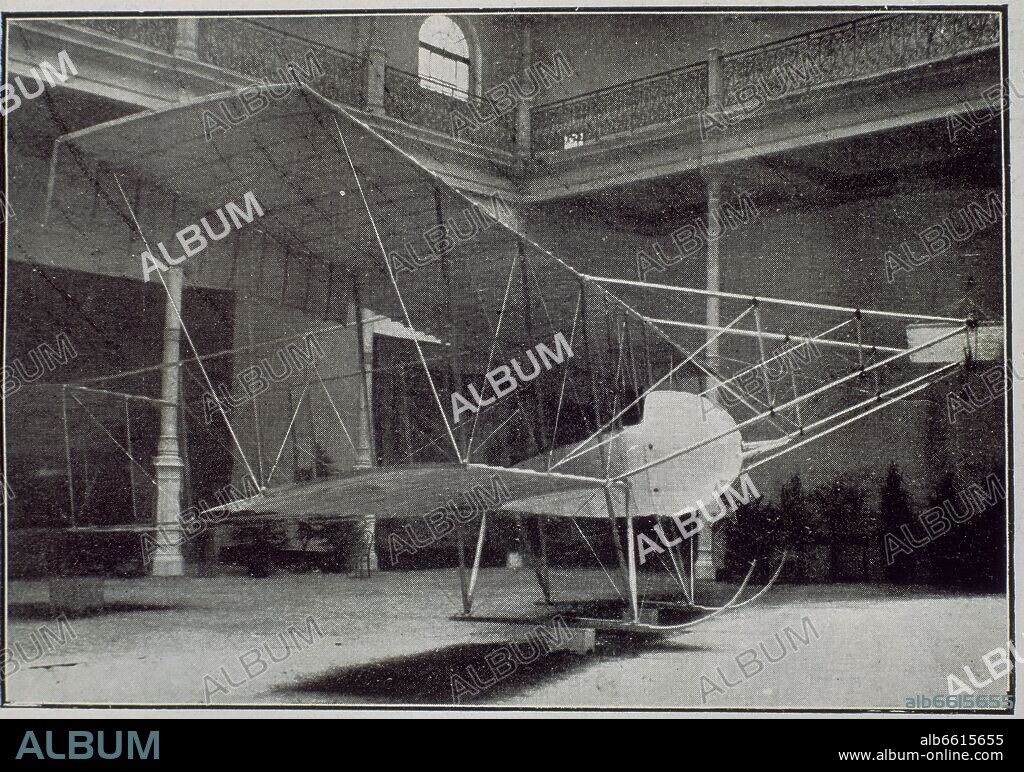 ESPAÑA AUTOMOVIL Y LA AERONAUTICA - 15 VII 1913 P 169 AEROSTABLE MONTERO.