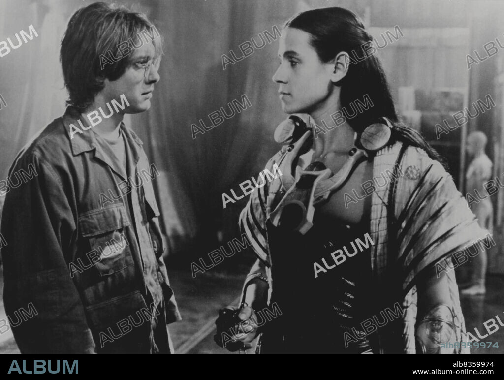 Stargate
Left: James Spader (Daniel Jackson) American Actor. Right: Jaye Davidson (Ra) British Actor. Both star in the Carolco Film "Stargate".
Kurt Russell, James Spader and Jaye Davidson all star in the Carolco Film "Stargate". Set in Egypt at the Great Pyramids of Giza, "Daniel Jackson"(James Spader) an Egyptologist discovers a way through into another world lead by "Ra"(Jaye Davidson) an exotic alien. Kurt Russell stars as "Colonel Jack O'Neil" who takes more than a passing interest in the world through the Stargate. February 09, 1995. (Photo by Universal Pictorial Press Photo).