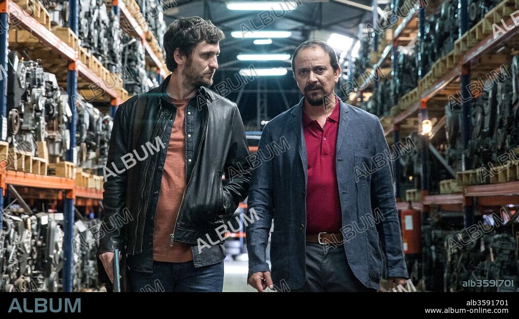 LUIS CALLEJO y RAUL AREVALO en EL AVISO, 2018, dirigida por DANIEL CALPARSORO. Copyright FILM FACTORY/ICAA/MORENA FILMS/MOVISTAR+/NETFLIX/RTVE/TORMEN.