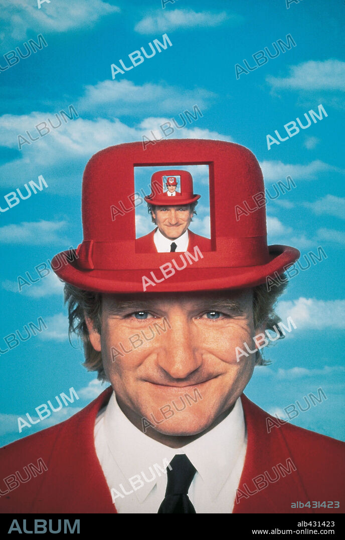 ROBIN WILLIAMS en TOYS: FABRICANDO ILUSIONES, 1992 (TOYS), dirigida por BARRY LEVINSON. Copyright 20TH CENTURY FOX.