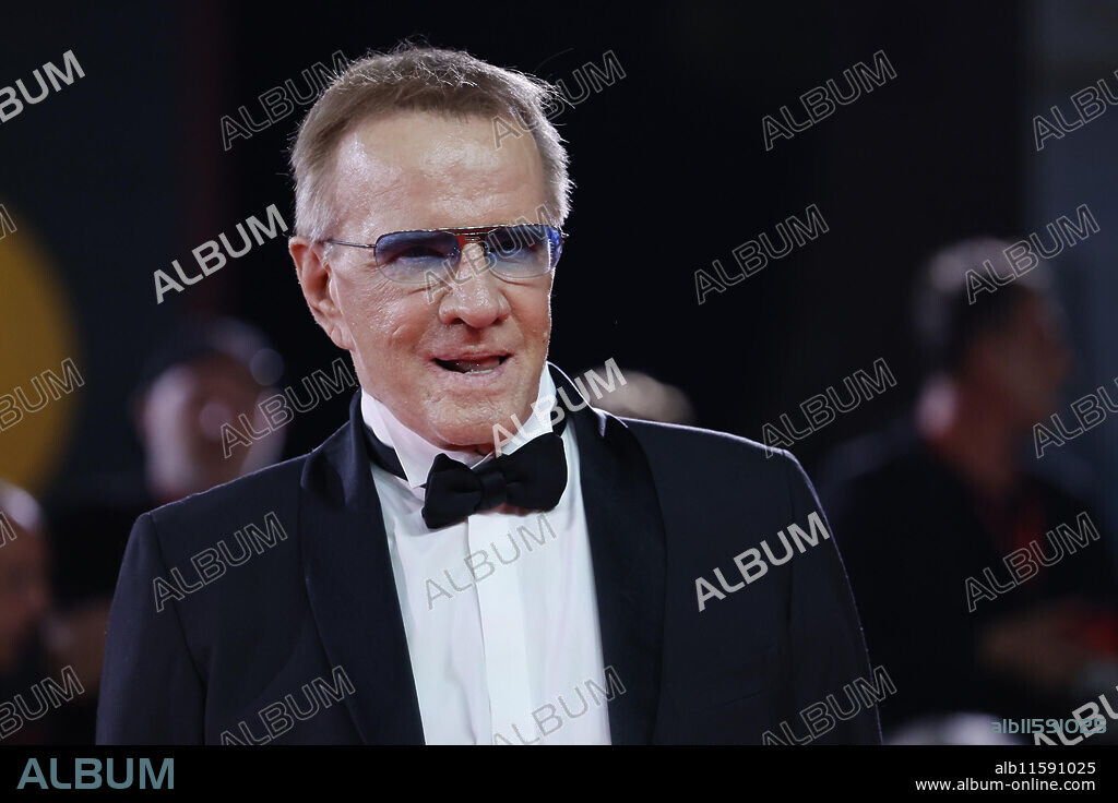 September 1, 2024, Venice, ITALY: French-US actor Christopher Lambert, attends the red carpet of the 'Filming Italy Venice Awards' at the 81st annual Venice International Film Festival, in Venice, Italy, 01 September 2024. The movie is presented in the official competition 'Venezia 81' at the festival running from 28 August to 07 September 2024. ANSA/FABIO FRUSTACI (Credit Image: © ANSA via ZUMA Press).