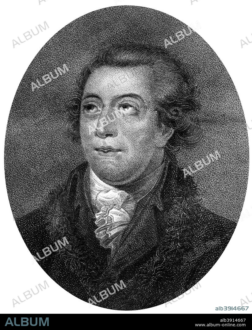 Antoine Laurent de Lavoisier, 18th century French scientist, (1812). Among other achievements, Lavoisier (1743-1794) was one of the discoverers of oxygen, and established the laws of chemical combination. He improved the manufacture of gunpowder when director of government powder mills. He was executed by guillotine during the French Revolution.
