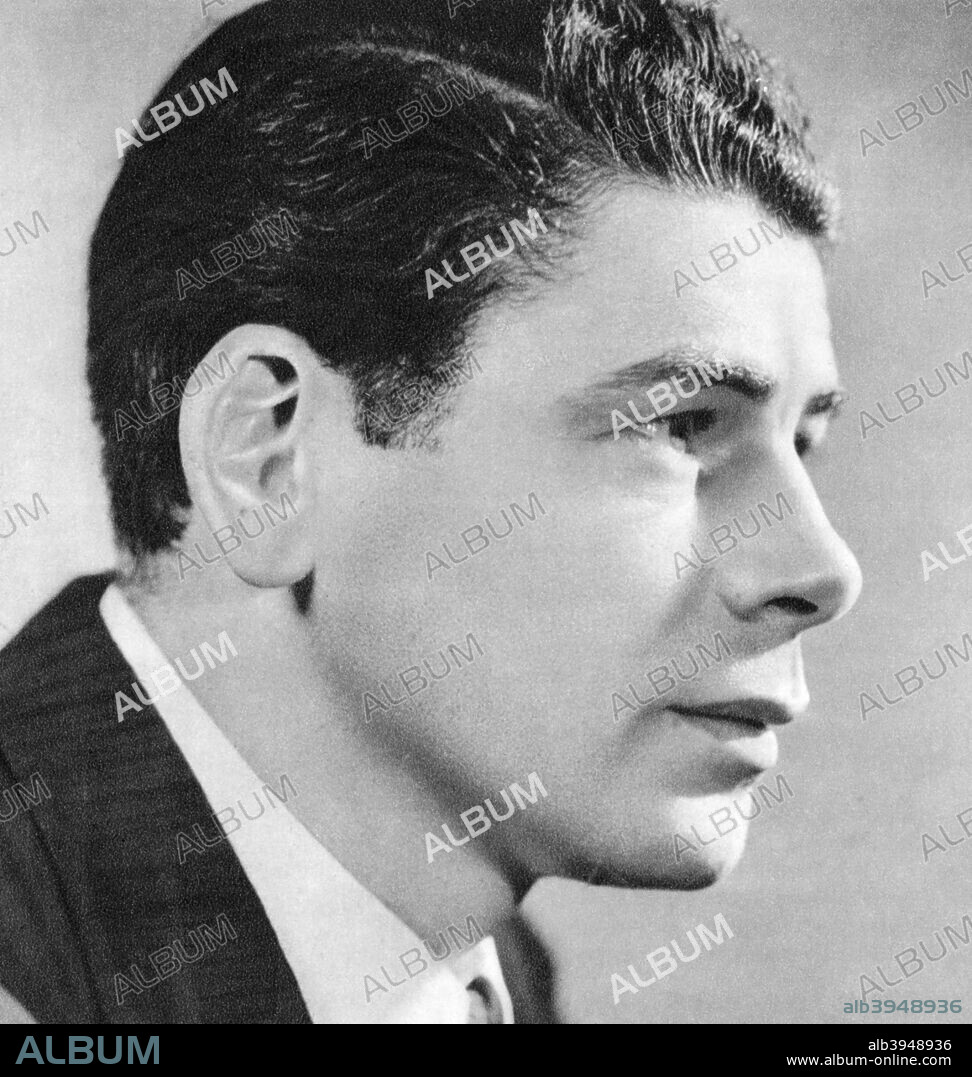 Paul Muni, American film actor, 1934-1935. Muni (1895-1967) won a Best Actor Academy Award for his portrayal of Louis Pasteur in The Story of Louis Pasteur (1935). Taken from Meet the Film Stars, by Seton Margrave. (London, 1934-1935).