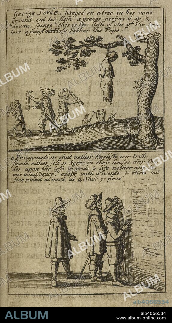JAMES CRANFORD. The cruel and bloodthirsty acts in Ireland during the english Civil War and the religious conflicts between Roman Catholics and Protestants. . The Teares of Ireland. England. Source: G.5557 79. Language: English.
