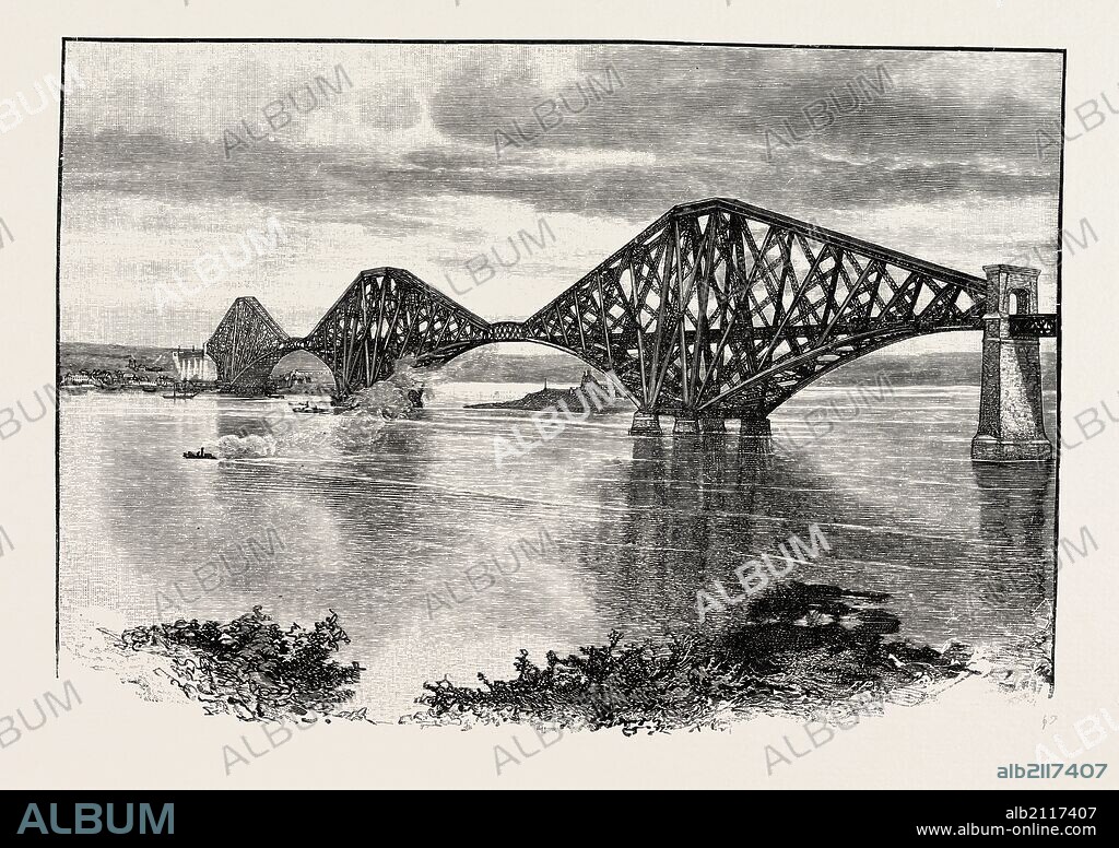 FORTH BRIDGE, FROM THE SOUTH-WEST. The Forth Bridge is a cantilever railway bridge over the Firth of Forth in the east of Scotland, to the east of the Forth Road Bridge, and 14 kilometres (9 mi) west of central Edinburgh. It was opened on 4 March 1890, and spans a total length of convert|2528.7|m. It is often called the Forth Rail Bridge or Forth Railway Bridge to distinguish it from the Forth Road Bridge, although it has been called the Forth Bridge since its construction, and was for over seventy years the sole claimant to this name. UK.