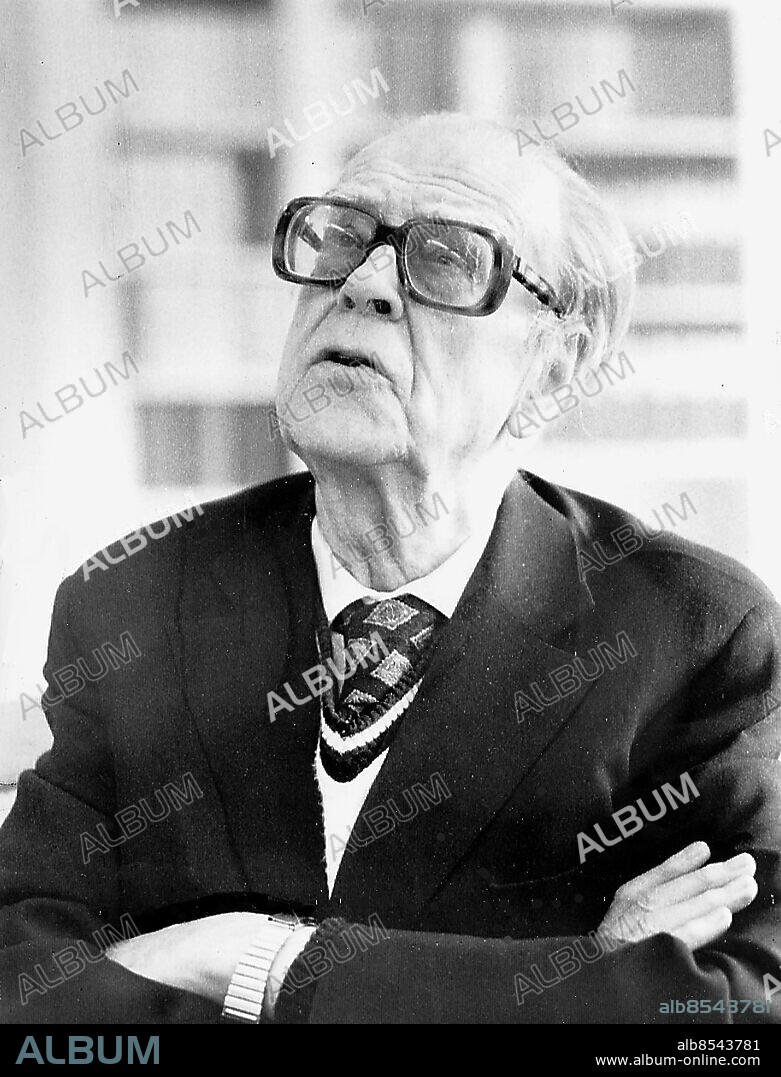 Tage Erlander. Socialdemokratisk Fd statsminister . Erlander Tage politiker Portr 1984. (c) Jan Forsman / Sydsvenskan / IBL.