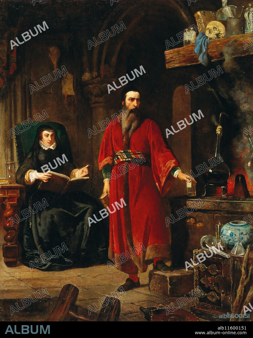 JEAN LULVES. Catherine de' Medici and the Alchemist Cosimo Ruggieri.