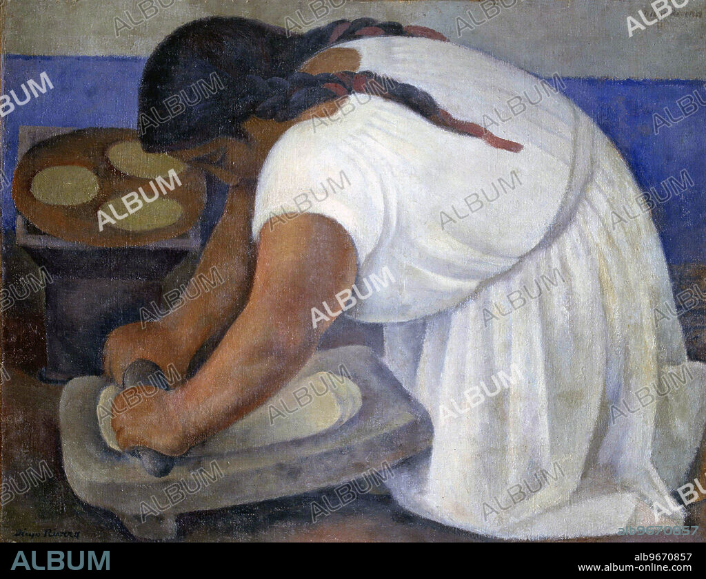 DIEGO RIVERA. RIVERA , DIEGO. PINTOR MEXICANO . 1886 - 1957. LA MOLENDERA. MUSEO ARTE MODERNO . MEXICO. ATENCION: AUTOR CONTEMPORANEO SUJETO A COPYRIGHT ©. EL CLIENTE FINAL ES RESPONSABLE DE LA GESTION DE LOS DERECHOS DE AUTOR CON LAS SOCIEDADES EXISTENTES DE GESTION DE DERECHOS O DIRECTAMENTE CON LOS ORGANISMOS TITULARES DE LOS MISMOS.