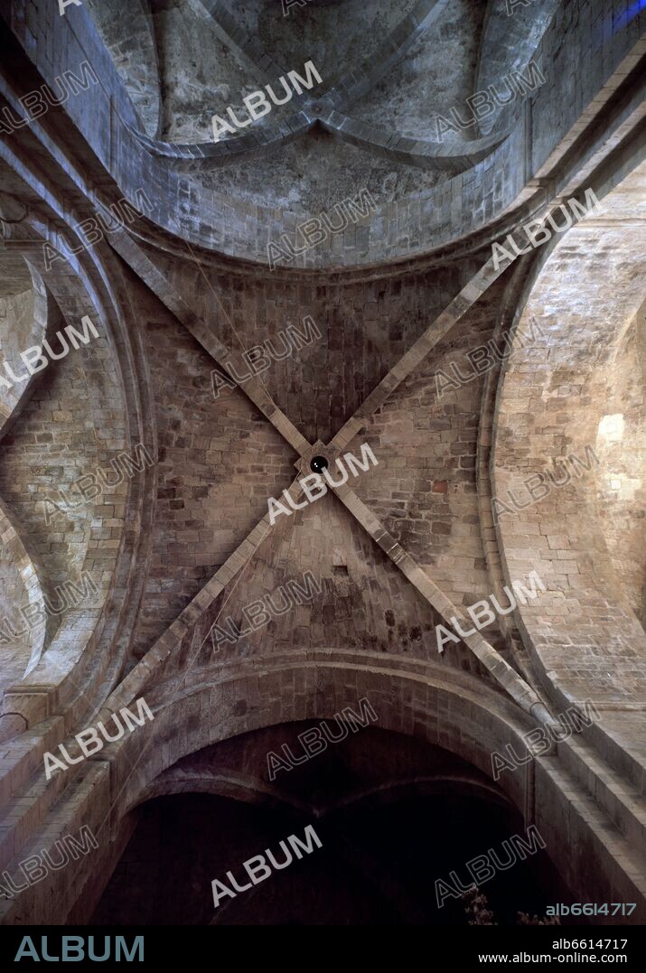 CRUCERO DE LA BASILICA. BOVEDA DE CRUCERIA.