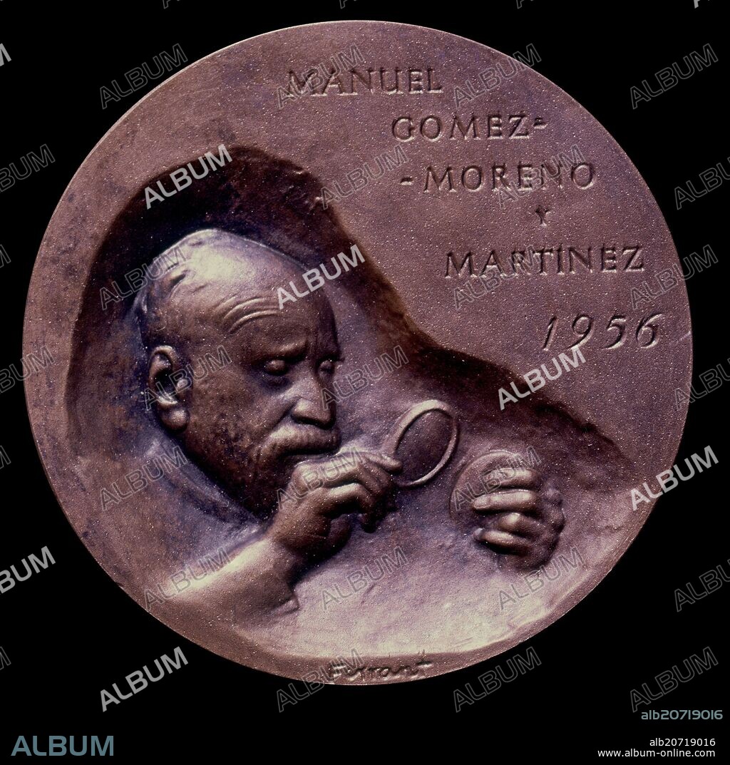 MEDALLA - MANUEL GOMEZ MORENO Y MARTINEZ.