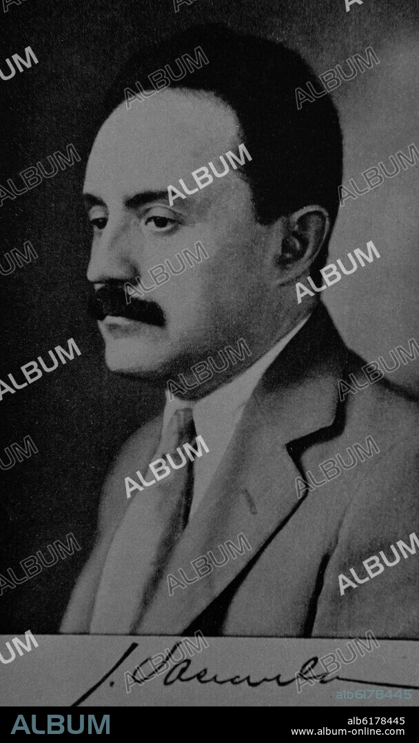 JOSE VASCONCELOS - 1882/1959 - POLITICO Y ESCRITOR MEXICANO.