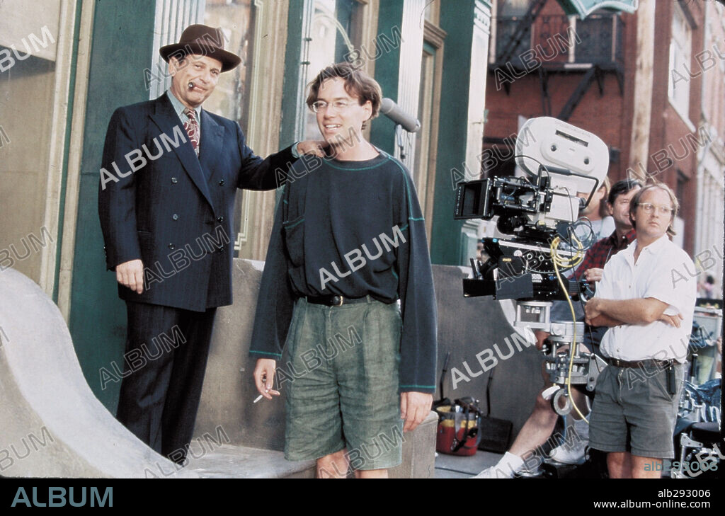 HOWARD FRANKLIN und JOE PESCI in THE PUBLIC EYE, 1992, unter der Regie von HOWARD FRANKLIN. Copyright UNIVERSAL PICTURES / GLASS, BEN.