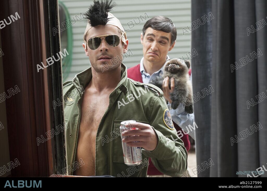 DAVE FRANCO and ZAC EFRON in NEIGHBORS, 2014, directed by NICHOLAS STOLLER. Copyright POINT GREY PICTURES.