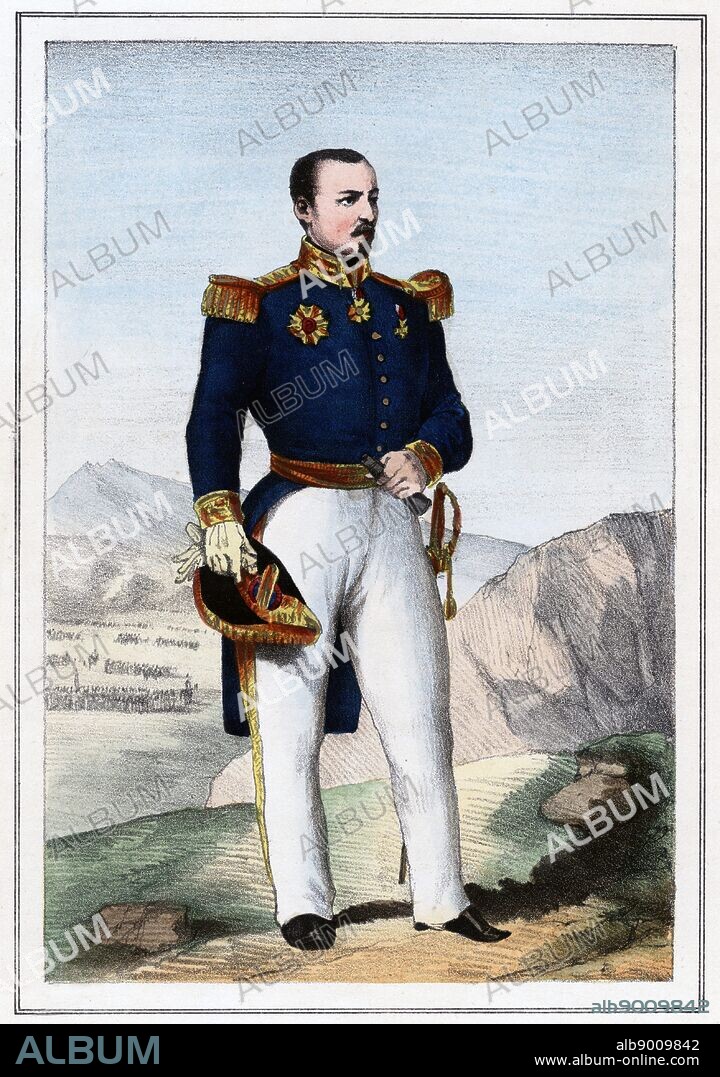 Pierre Francois Joseph Bosquet (1810-1861) French soldier, 1857. Active in the French Algerian campaigns (1834-1852). In the Crimean War (Russo-Turkish War) (1853-1856) he was at Alma, Inkermann and Sebastapol. Created Marshal of France (1856).