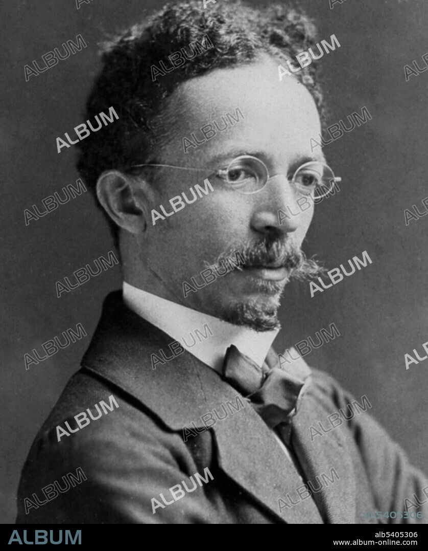 Henry Ossawa Tanner (June 21, 1859 - May 25, 1937) was an American artist and the first African-American painter to gain international acclaim. He enrolled in 1879 at the Pennsylvania Academy of the Fine Arts and was the only black student. He moved to Paris, in 1891 to study, and continued to live there after being accepted in French artistic circles. Tanner's Sand Dunes at Sunset, Atlantic City hangs in the Green Room at the White House; it is the first painting by an African-American artist to have been purchased for the permanent collection. Tanner is often regarded as a realist painter,  focusing on accurate depictions of subjects. No photographer credited, 1907 (cropped and cleaned).