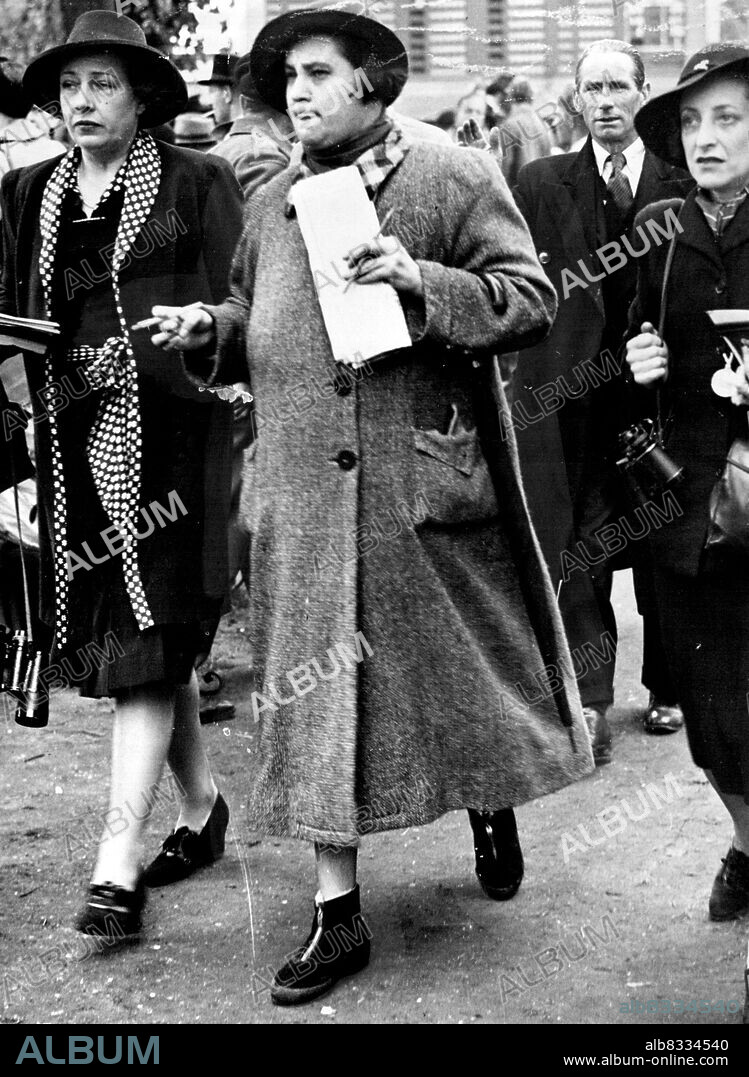 Lady Dorothy Paget. June 01, 1948. (Photo by Sport & General Press Agency Limited.).