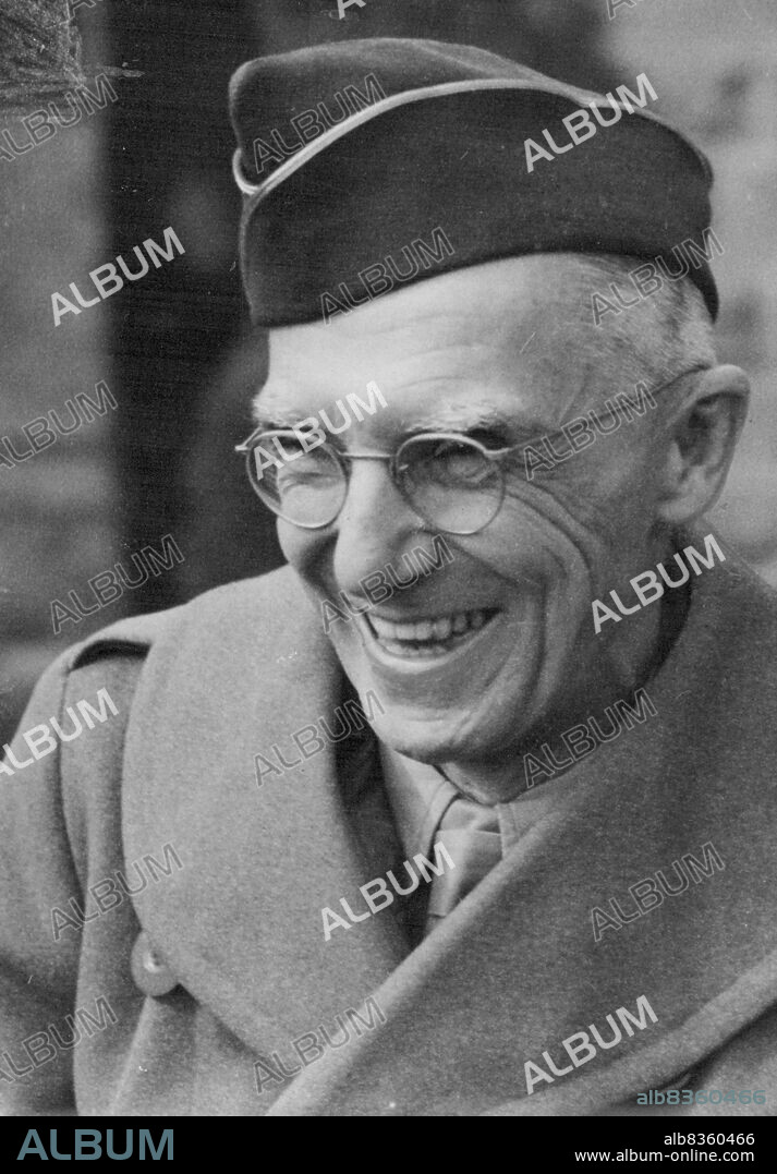 Lieuten. General Stilwell, commander of United States Army forces in China, Burma and India. October 31, 1944. (Photo by U.S. Office of War Information).