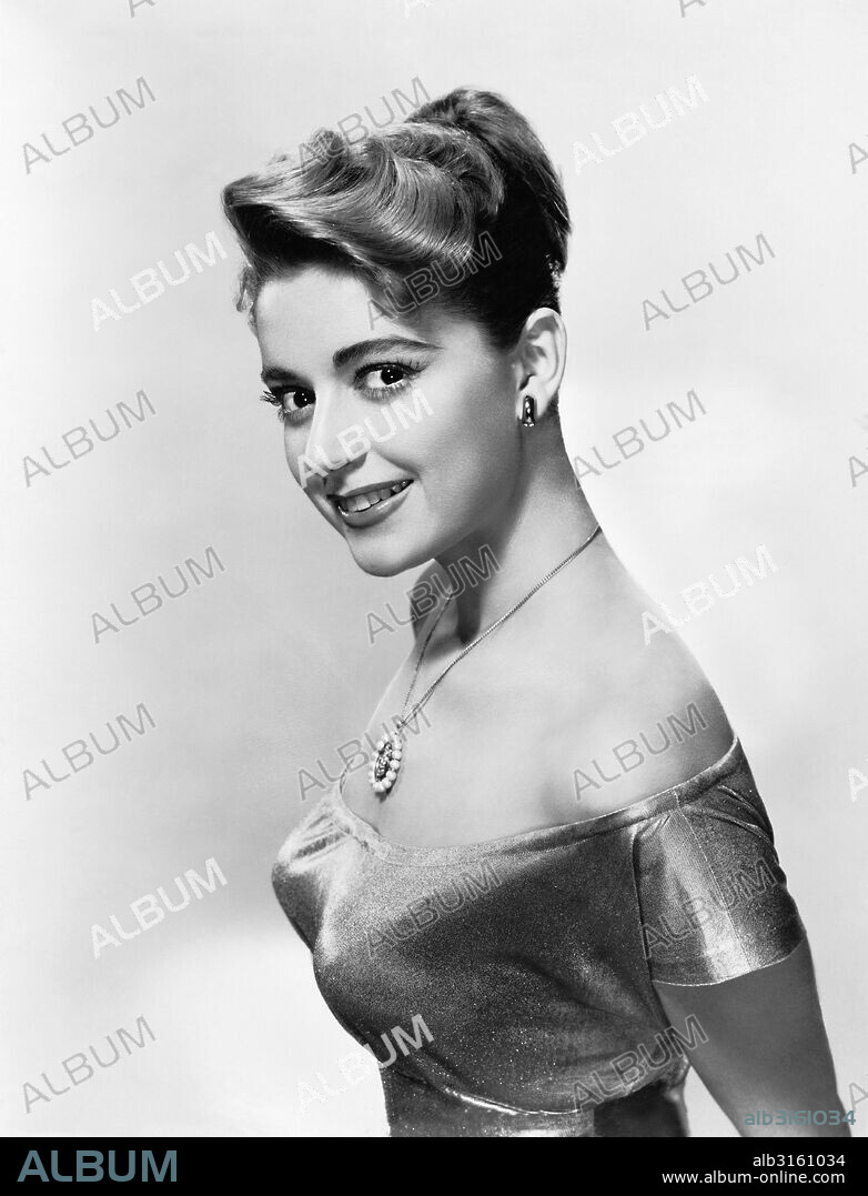 Hollywood, California: c. 1958 A profile view of actress Anna Maria Alberghetti.