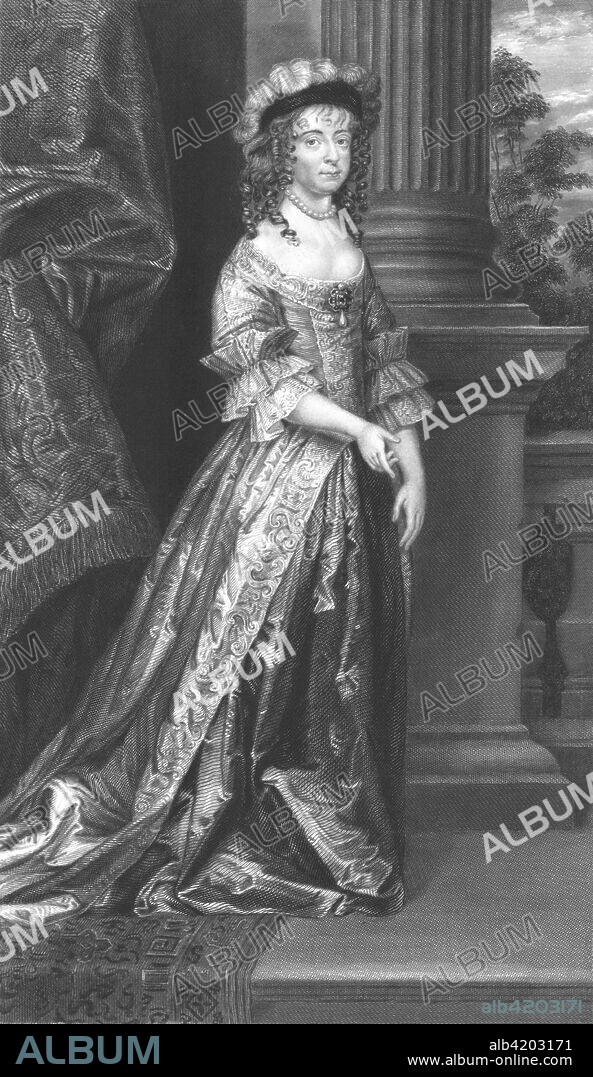 'Margaret Cavendish (née Lucas), Duchess of Newcastle upon Tyne', (c1846). Margaret Lucas Cavendish, Duchess of Newcastle-upon-Tyne (1623-1673) was an English aristocrat, philosopher, poet, scientist, writer and playwright.