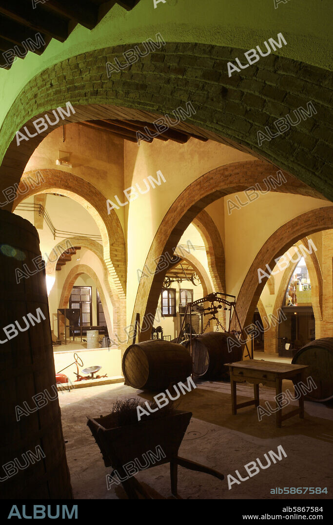 Cambrils; museu / museo agricola (bodega / celler diseñada por Bernat Martorell (D.O Tarragona).